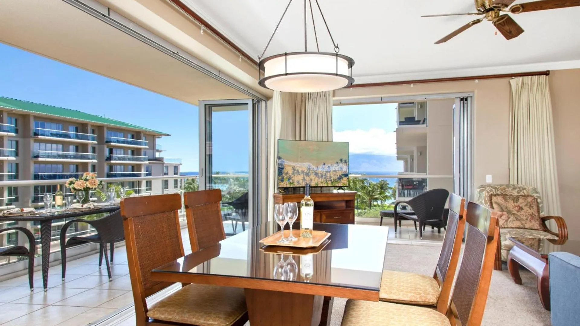Kbm Resorts Spacious Ocean View 2-Bedroom Honua Kai Collection Multi Unit Listing Same Floor 2 Free Rental Cars Hkk-53739 Kaanapali Lejlighed